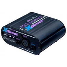 ART XDirect  активный директ-бокс, вход-XLR,1/4" TRS( unbal), выход- XLR (bal.), 9V батарея