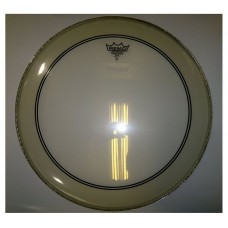 Remo P3-1320-C2  20"Powerstroke clear,пластик для бас бараб.,прозрачн.с демп.кольцом,наклейка в