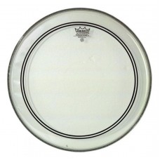Remo P3-0310-BP  10"Powerstroke clear,пластик для бараб.,прозрачн.с демп.кольцом