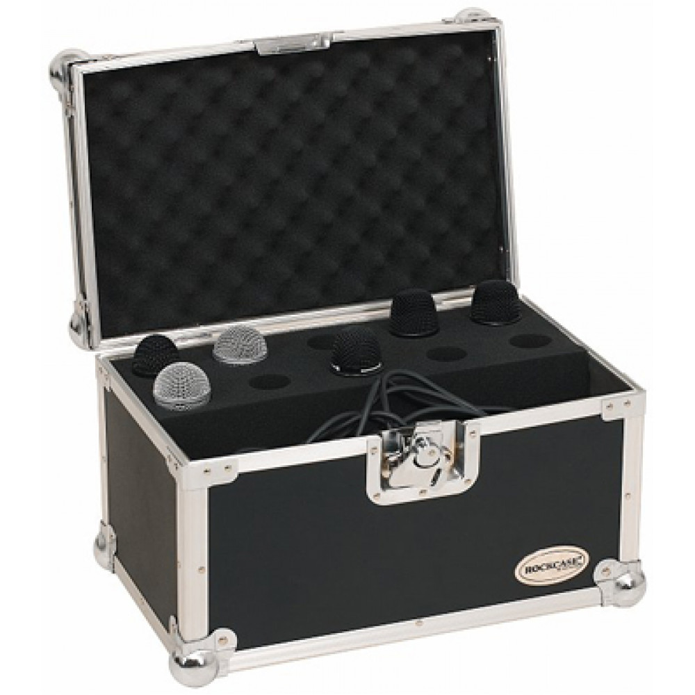 Rockcase RC23220B  кейс из фанеры для 10-ти микрофонов, усиленный