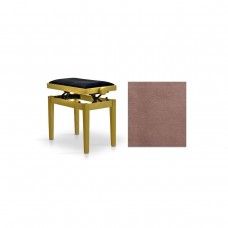 Hidrau BG27 Walnut Matt 3 (TC4)  банкетка, цвет орех сатинированный, сидение бархат цвет коричневый
