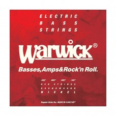Warwick 46200M4  струны для бас-гитары Red Label 45-105, никель