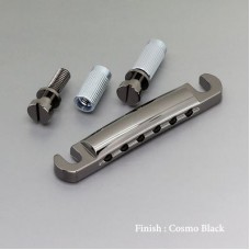 Gotoh GE101A-CK  струнодержатель stop bar, алюминий, черный хром