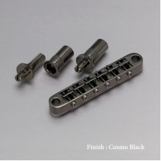 Gotoh GE103B-T-CK  бридж tune-o-matic, modern, черный хром