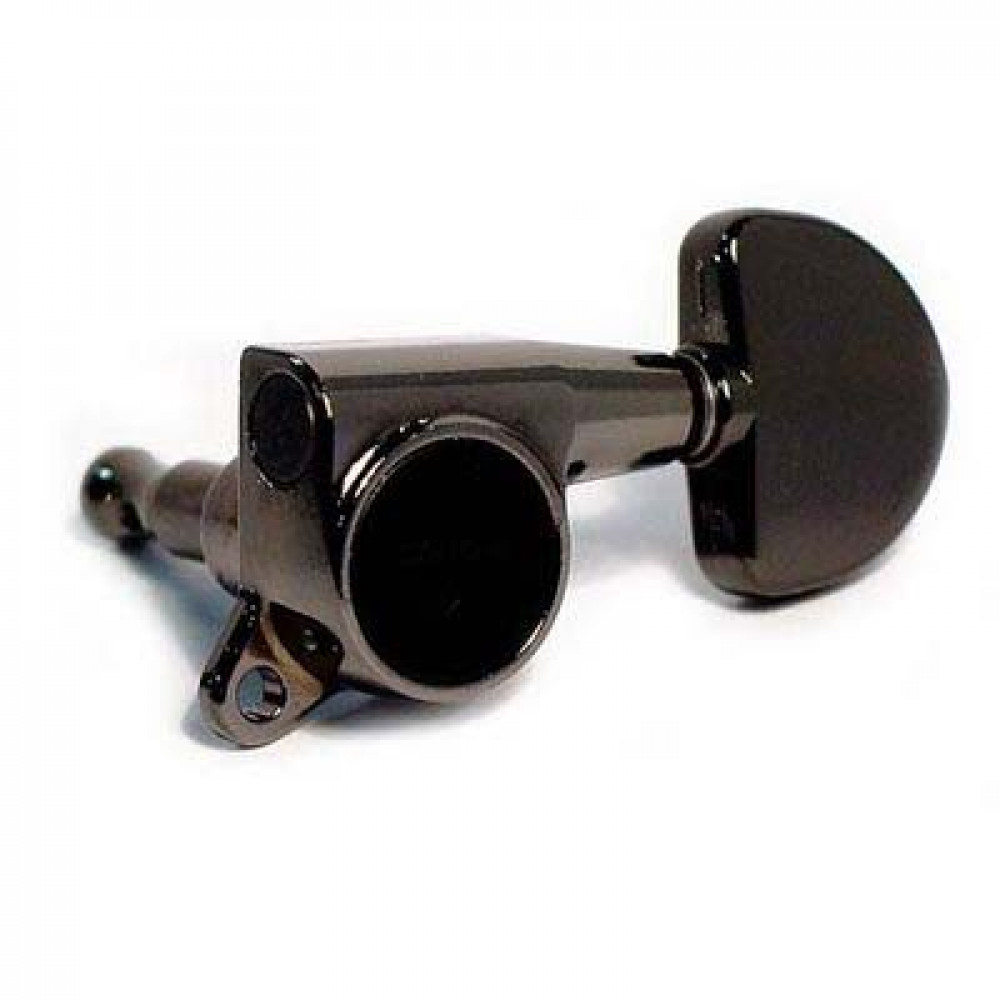 Gotoh SG381-20-CK-(L3+R3)  колки 3+3, черный хром, grover large