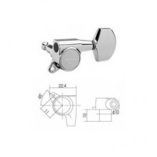 Gotoh SG381-MG-01-C  колки локовые, автозажим, 3+3, хром, schaller large