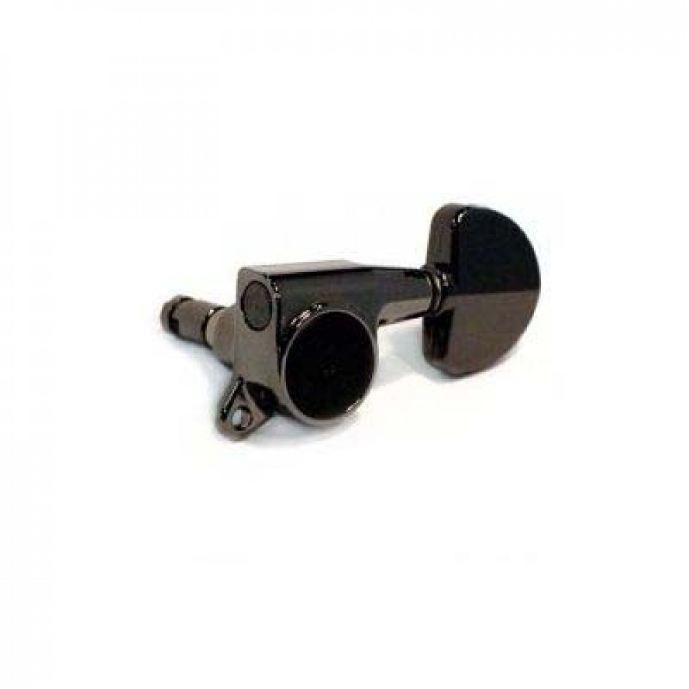 Gotoh SG381-MG-20-CK  колки локовые, автозажим, 3+3, черный хром, grover large