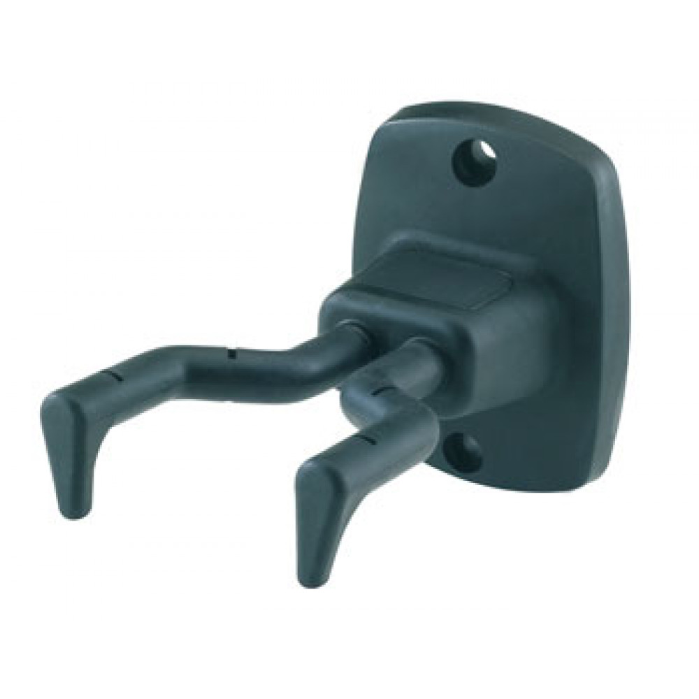 K&M 16240-000-55  держатель для гитары настенный с автофиксатором 0.2 kg.