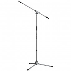 K&M 21060-300-87  микрофонная стойка "журавль", серая, Soft-Touch, 925-1630 мм