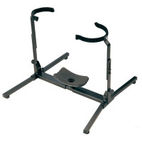 Стойка для большой тубы K&M 14945 000 55, 3.5 kg, H: 390/410 mm Support Width: 380/545 mm.