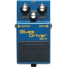 Boss BD-2 Blues Driver  педаль для эл. гитары/Классический “блюзовый” гитарный звук/