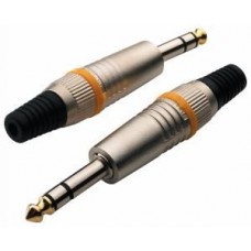Rockcable RCL10003 M  кабельный разъем 6,3 мм балансный (1/4"TRS Jack), металл