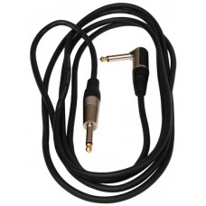 Rockcable RCL30253 D7  Инструментальный кабель, джек(прямой)-джек(угловой) 3 метра.