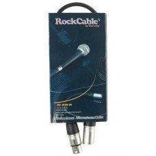 Rockcable RCL30300 D6  Микрофонный кабель XLR(M) XLR( F) 50 см