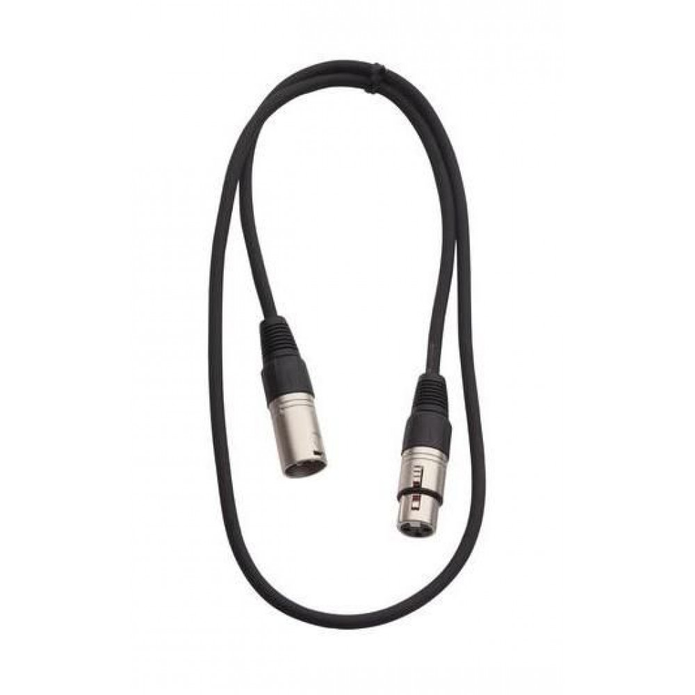 Rockcable RCL30301 D6  Микрофонный кабель XLR(М) XLR( F) 1 м