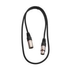 Rockcable RCL30301 D6  Микрофонный кабель XLR(М) XLR( F) 1 м