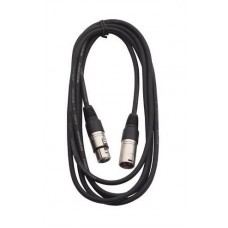 Rockcable RCL30303 D6  Микрофонный кабель XLR(М) XLR( F) 3 м