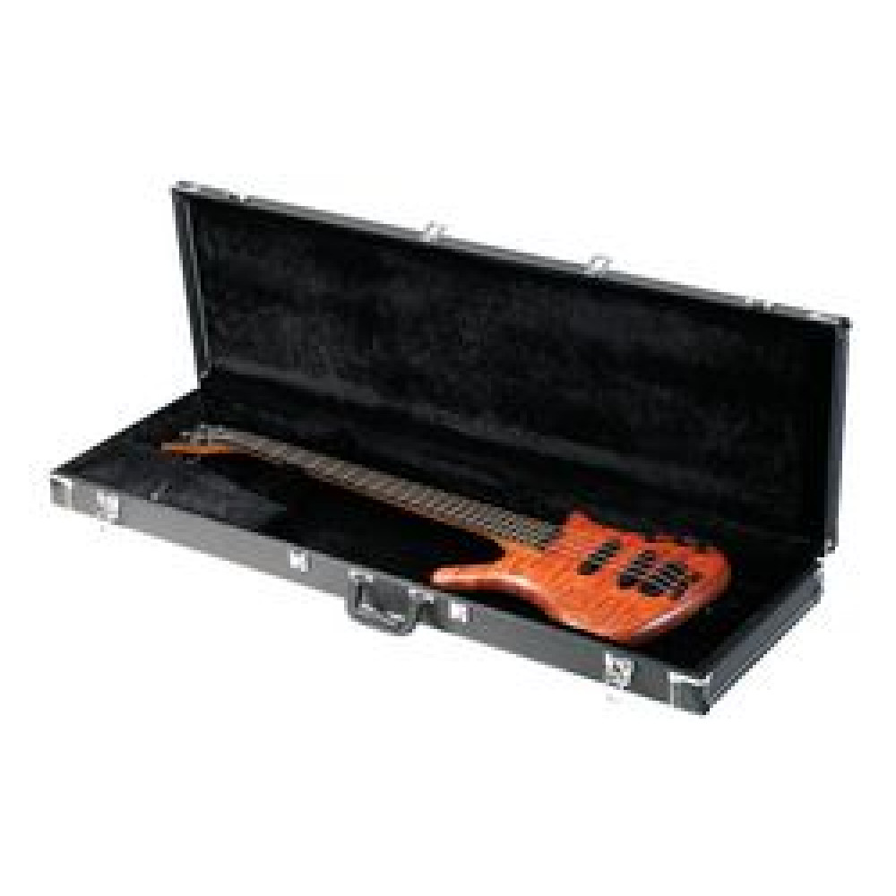 Rockcase RC10605B/4(SB)  стандартный кейс для бас гитары, деревянная основа, черный tolex