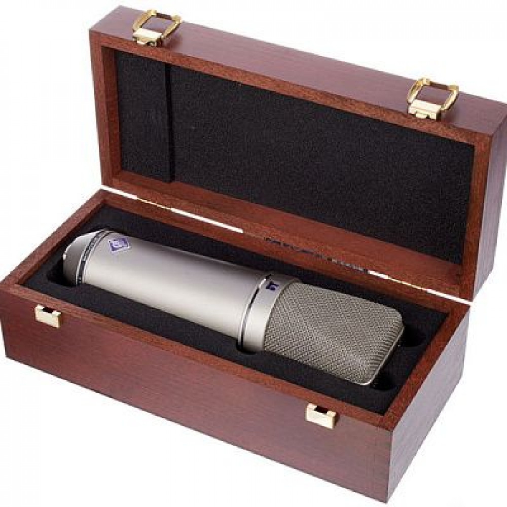 Neumann U 87 Ai  Конденсаторный микрофон, 3 диаграммы направленности, никелевый. 