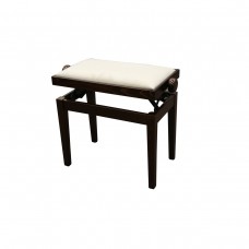 Hidrau BG27 Mahogany Gloss 3 (TC6)  банкетка, красное дерево полированное, сидение бежевый бархат