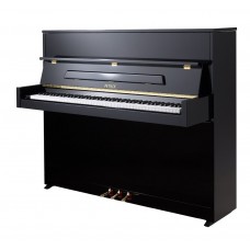 Petrof P 118S1 (0801)  акустическое пианино, высота 118 см, цвет чёрный полированный