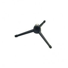 K&M 23105-300-55  настольная микрофонная стойка, тренога, чёрная