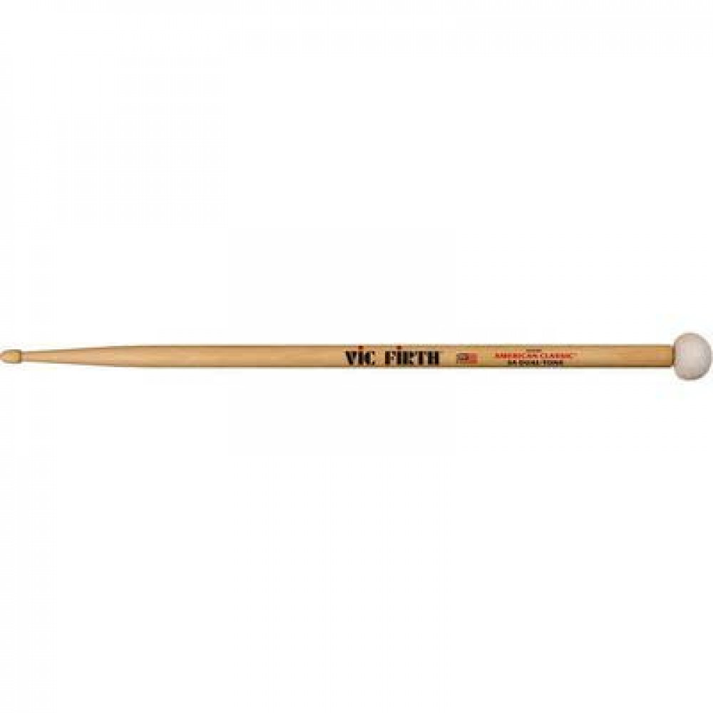 Vic Firth 5ADT  Dual Tone палки, орех, фетровая колотушка на обратной стороне