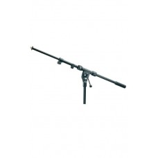 K&M 21110-300-55  телескопическая стрела для микрофонной стойки, чёрная, 435-745 мм