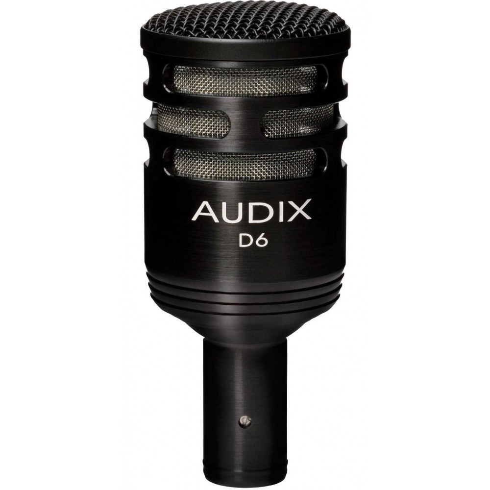Инструментальный динамический микрофон для бас-барабана AUDIX D6, кардиоида