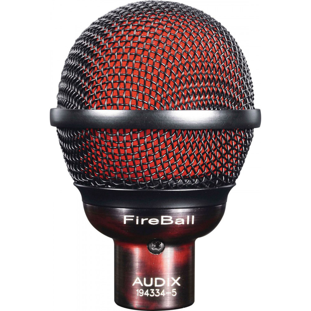 Инструментальный динамический микрофон в корпусе оригинального дизайна AUDIX FireBall, кардиои