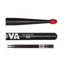 Vic Firth N5ANB  палки, орех, нейлоновый наконечник, чёрные