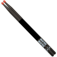Палки VIC FIRTH N5BNB, орех, нейлоновый наконечник, чёрные