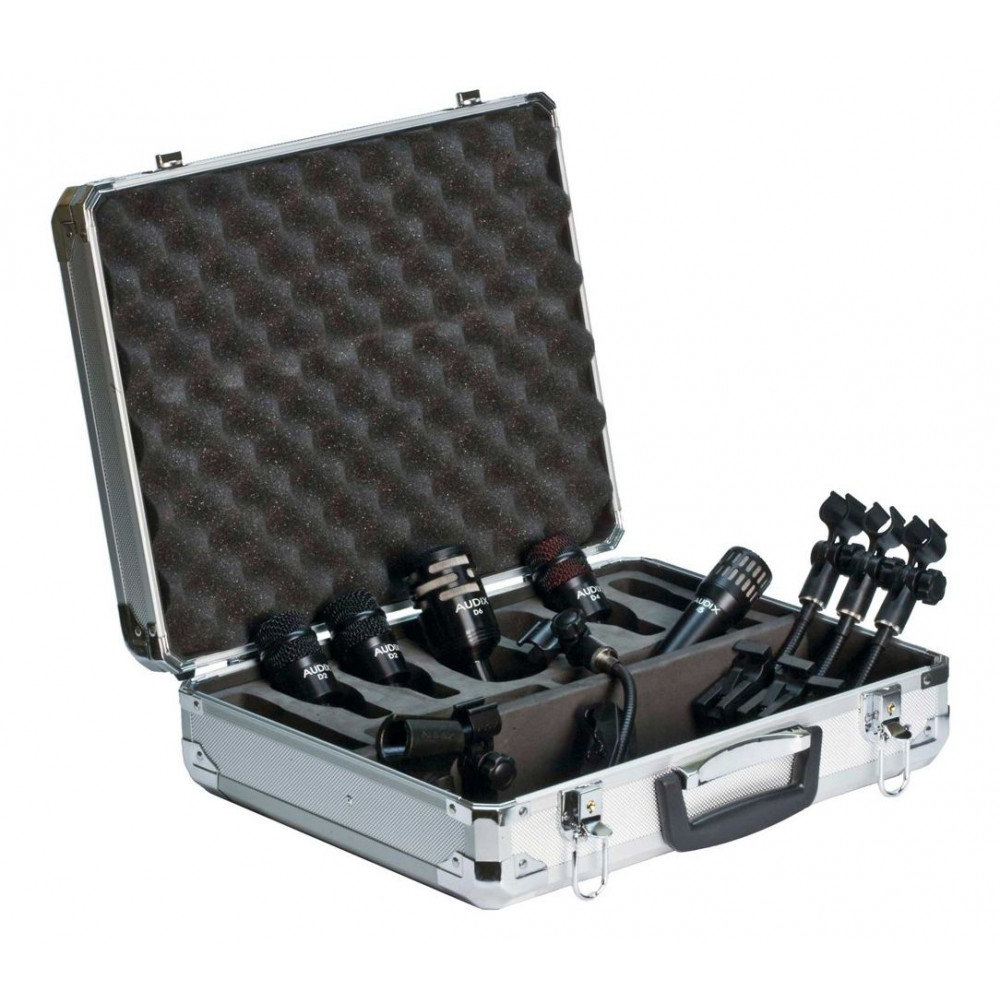Audix DP5A  Комплект из 5 микрофонов для ударных: D6, i5, D4, 2 x D2, кейс