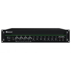 Nusun NT-080  трансляц. микшер-усилитель, 80W, 2микр+2 AUX, 70/100В, 4-16 Ом. регулировка по 4 зонам
