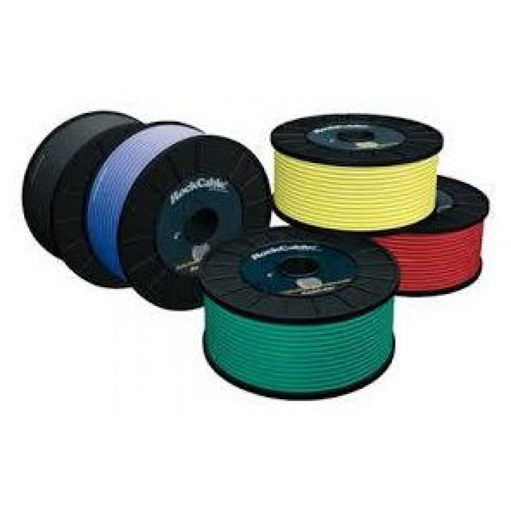 Rockcable RCL10303 D7 YE  кабель микрофонный балансный, витой медный экран, Ø=7 мм, желтый