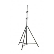 K&M 24640-009-55  стойка для света на треноге без перекладины, черная, 1590-4025 мм
