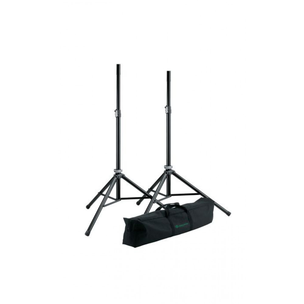 K&M 21449-000-55  стойки для АС + чехол (комплект), чёрные 