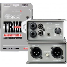 Radial Trim-Two  пассивн. директ-бокс с регулировкой уровня, для ноутбука, планшета