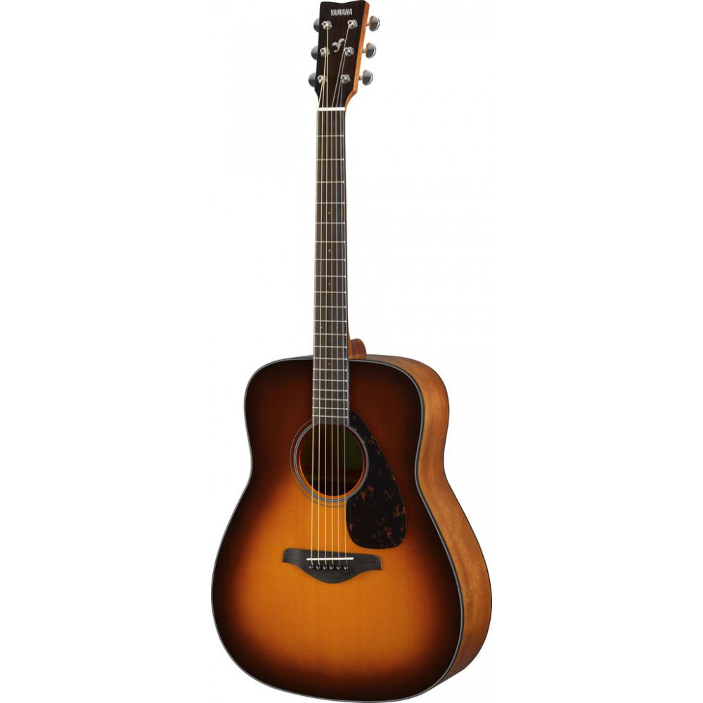 Yamaha FG800 BS  акустическая гитара, цвет BROWN SUNBURST, гриф Нато, бридж Палисандр, колки Литые