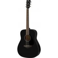 Yamaha FG800 BL  акустическая гитара, цвет BLACK, гриф Нато, бридж Палисандр, колки Литые/хром