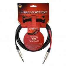 Klotz PRON030PP  PROARTIST инструментальный кабель моно джек/моно джек, 3 м., черный, разъемы K