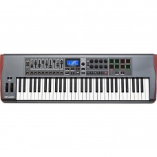 Novation Impulse 61  USB/MIDI-клавиатура, 61 полноразмерная клавиша, 8 триггерных пэдов