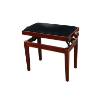 Банкетка HIDRAU BG27 Rosewood Matt (TC9), цвет красное дерево сатинированное, сидение бархат черный