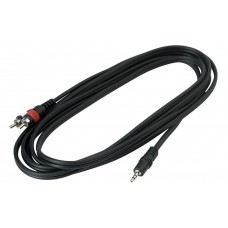 Rockcable RCL 20904 D4  шнур мини джек ст. - 2 х RCA 3 м.