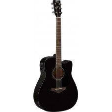 Yamaha FGX800C BL  Электроакустическая гитара, цвет BLACK