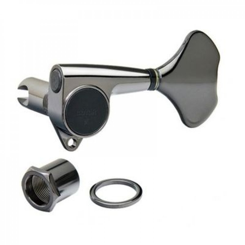 Gotoh GB-707-5-CK-(L3+R2)  колки для 5-струнной бас-гитары, 3+2, черный хром