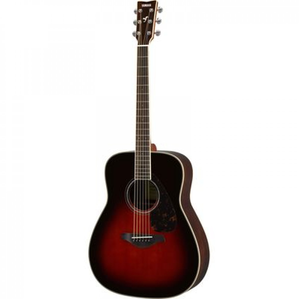 Yamaha FG830 TBS  акустическая гитара, цвет Tobacco Brown Sunburst