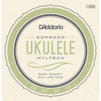 Струны для укулеле Сопрано D'ADDARIO EJ88S, серия Nyltech, 23-30-36-25