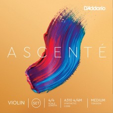 D`Addario A310 4/4M  Комплект струн для скрипки 4/4 Ascente, Medium Tension