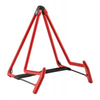 Стойка для акустической гитары K&M 17580-014-59, Heli 2, 0,95 кг., красная